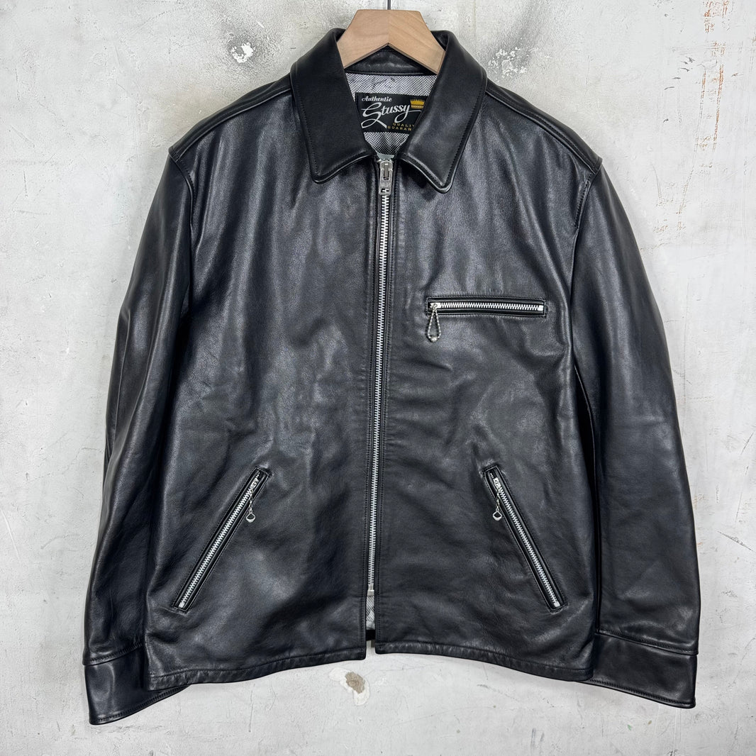 Stussy x Junya Leather Jacket