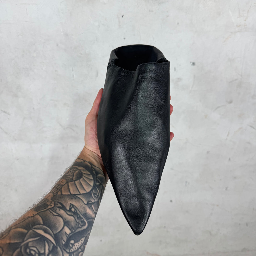 Balenciaga Leather Morrocan Mules