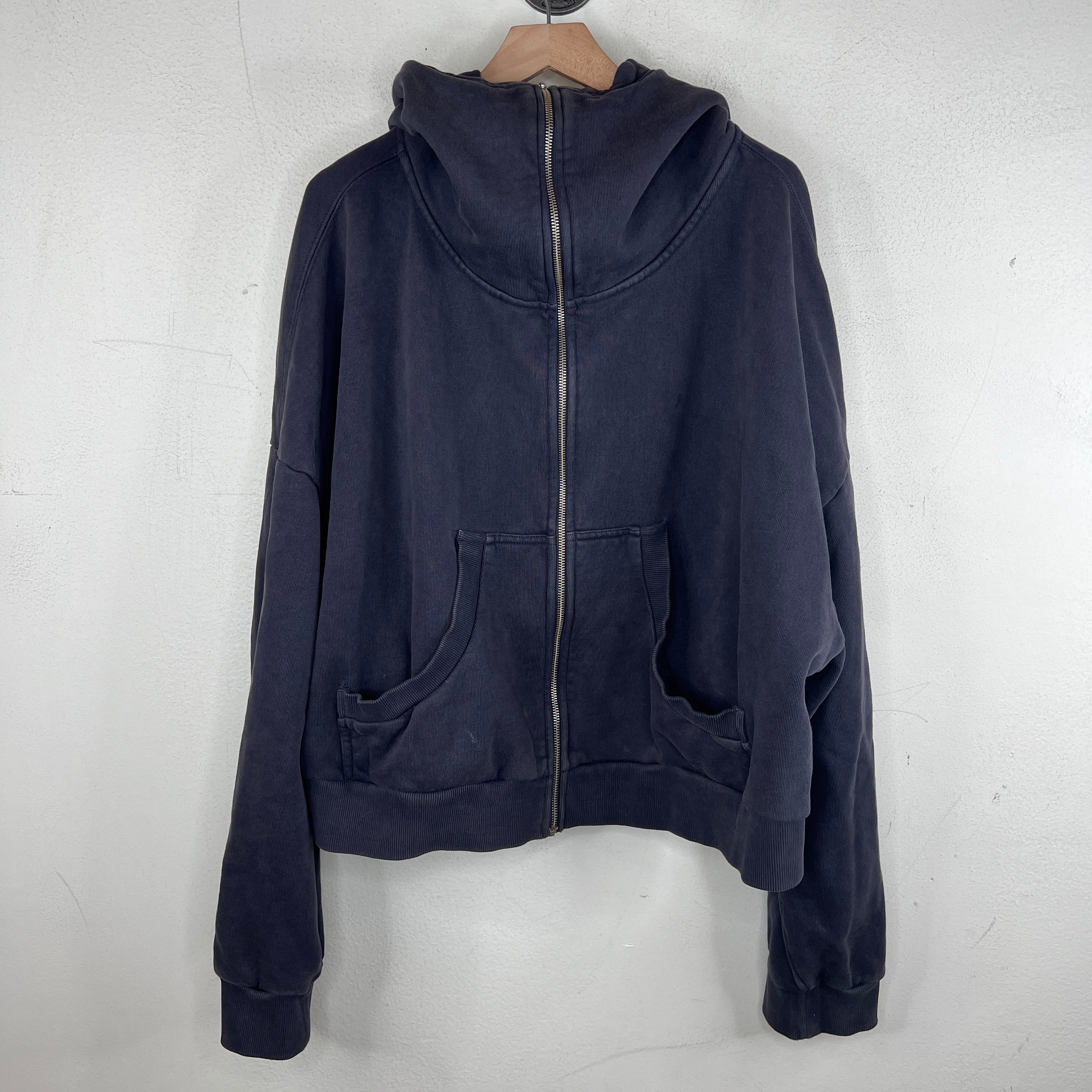 ❀.nayunayu❀. Entire Studios Navy Cropped Ninja Hoodie – www.Lukes.store
