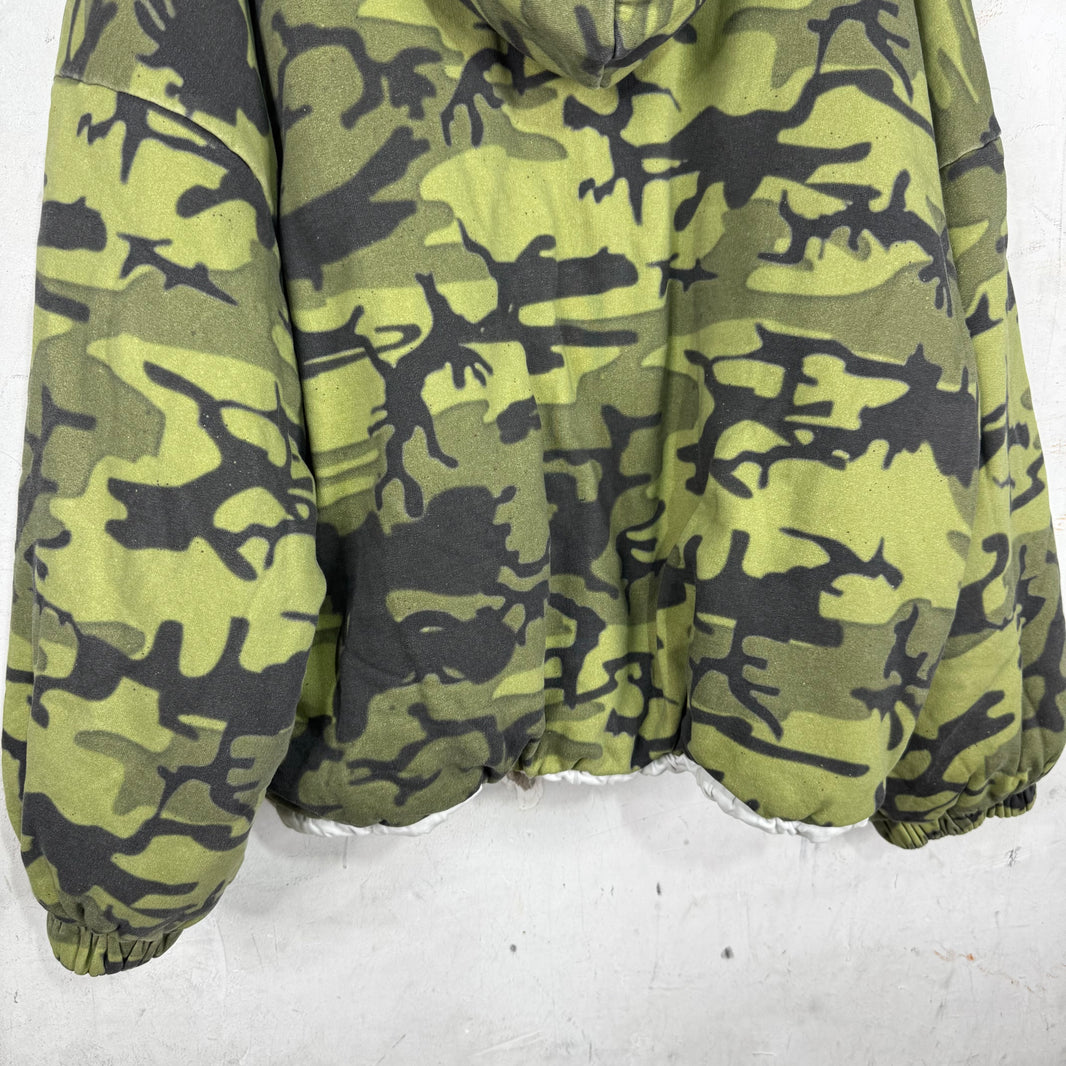 PDFCHANNEL Camo Padded Hoodie