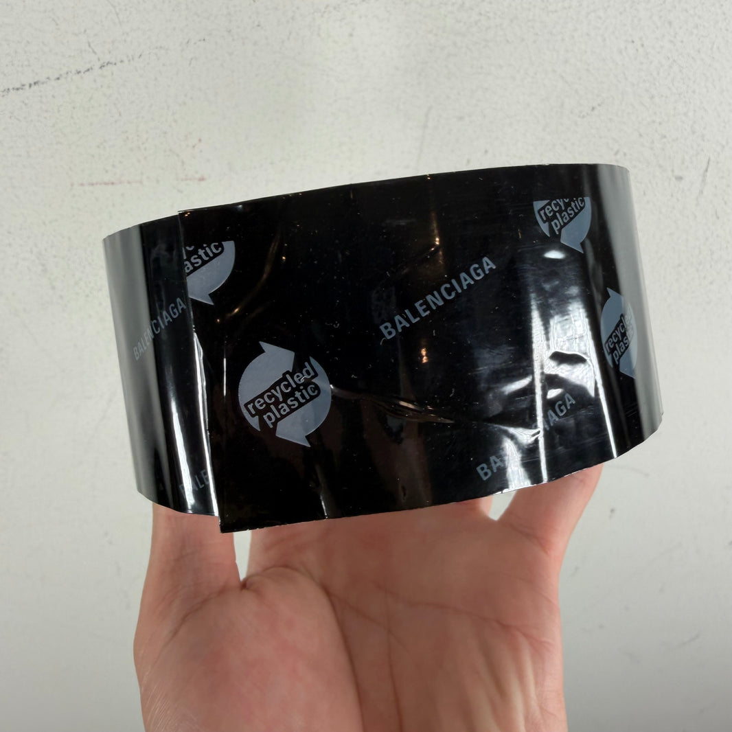 Balenciaga Black Tape Bracelet