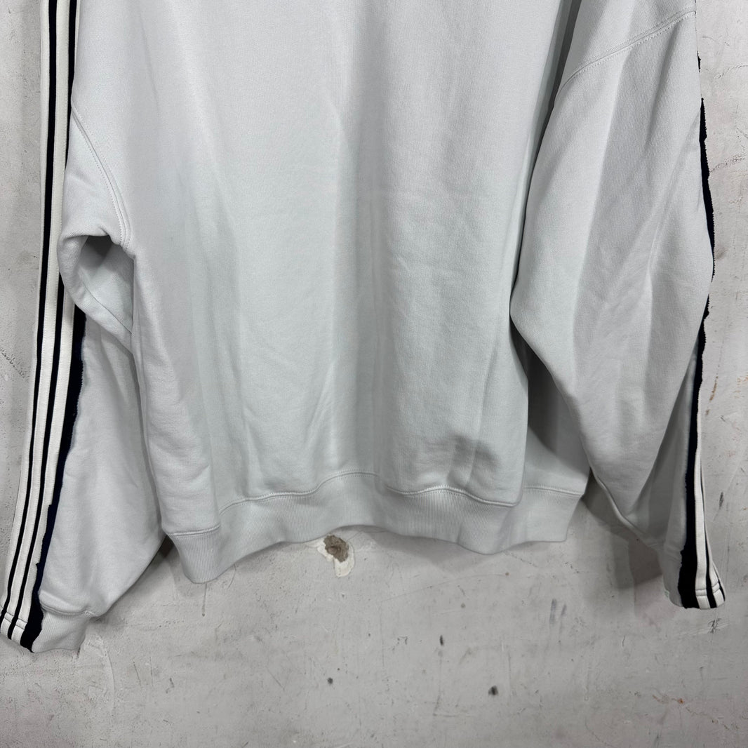 Balenciaga Paneled Stripe Unity Hoodie