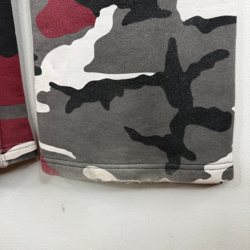 Supreme Red Camo Sweatpants