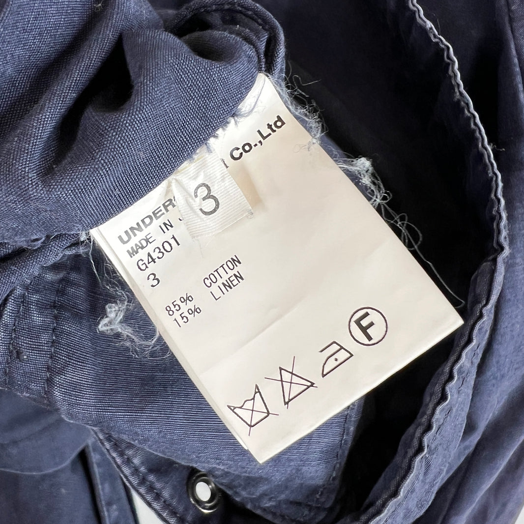 Undercover Navy Underman Patch Jacket