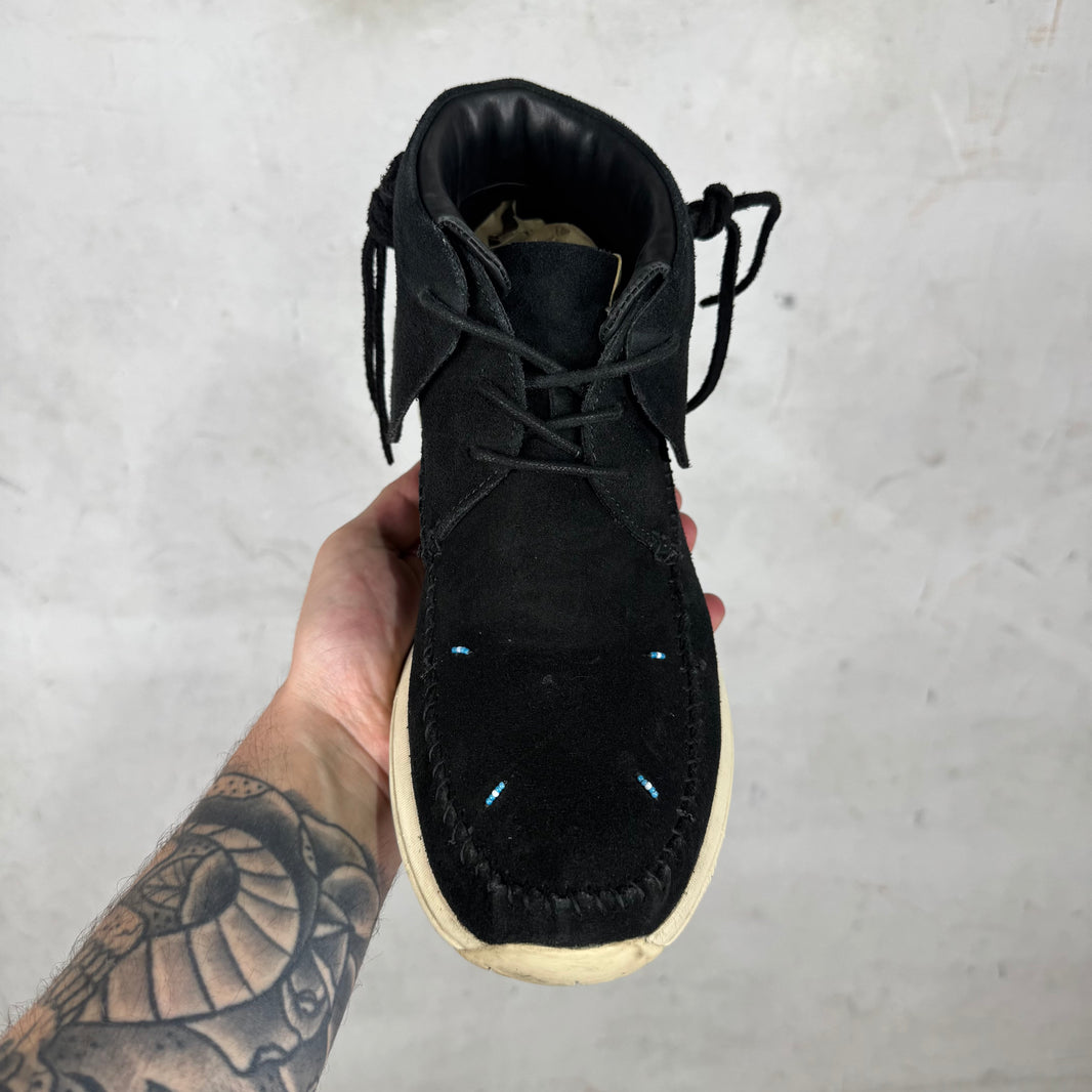 Visvim Black FBT Folk Shoes