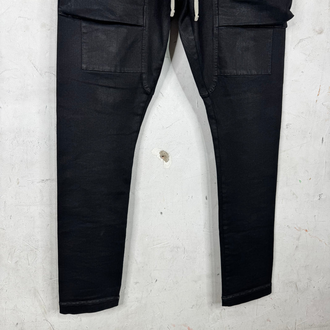 DRKSHDW Waxed Creatch Pants