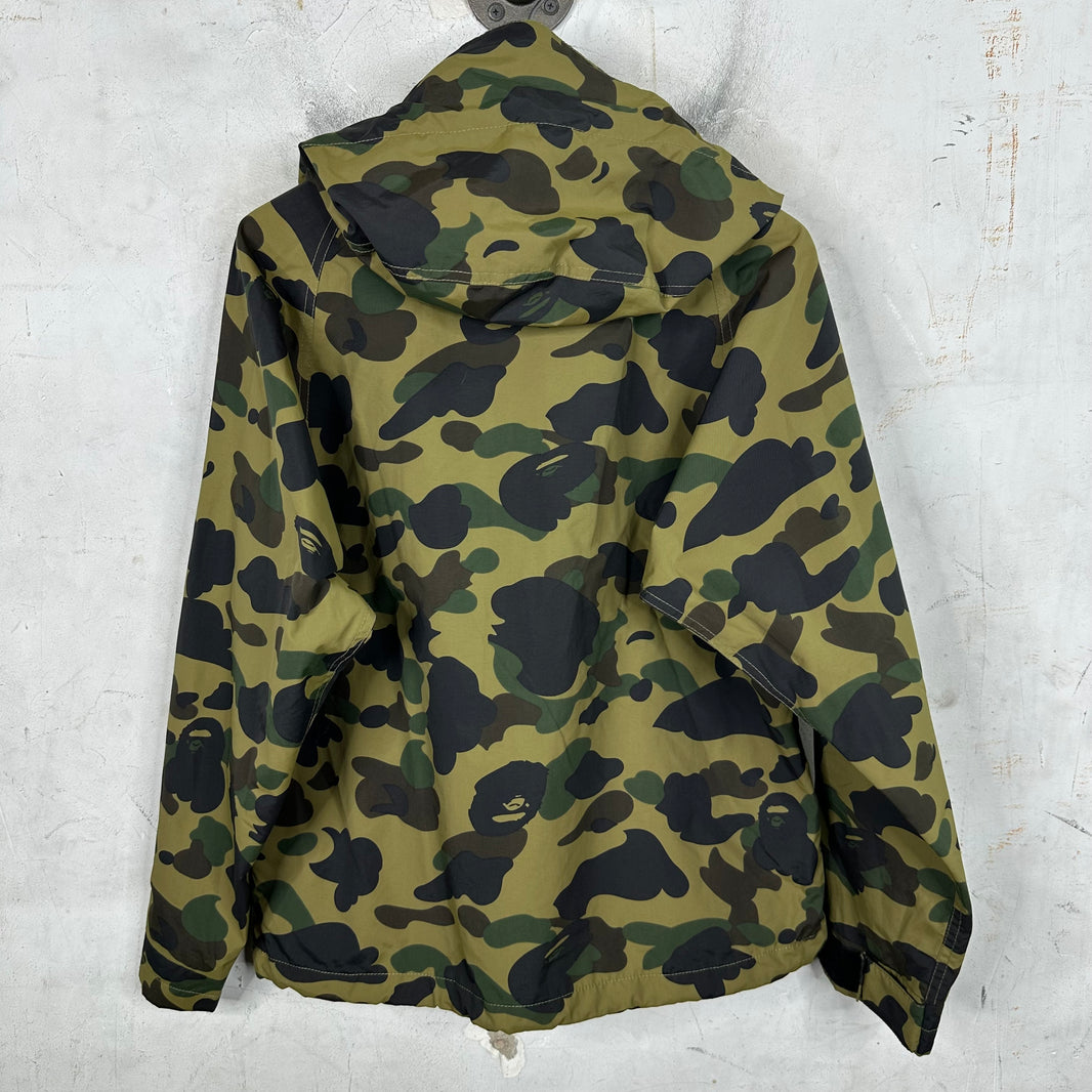 A Bathing Ape Dark Camouflage Hooded Windbreaker
