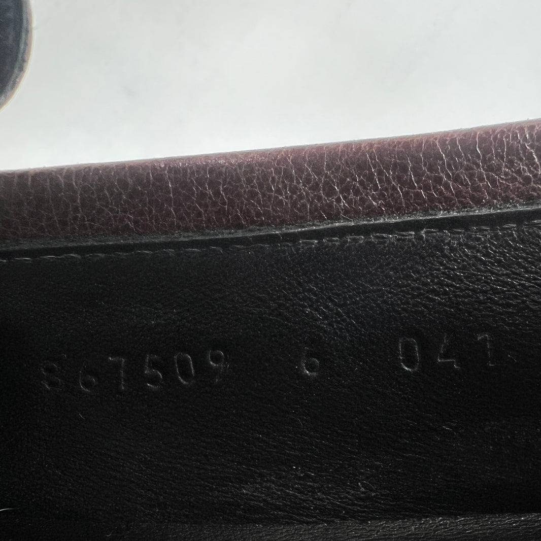 Gucci Chestnut Horsebit Loafers