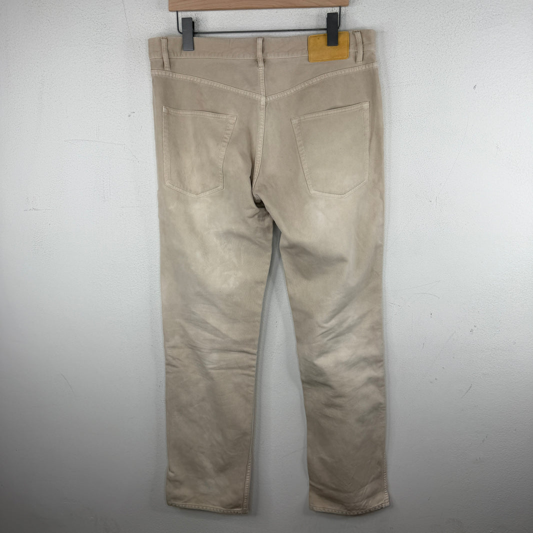 Visvim Beige Corduroy Pants