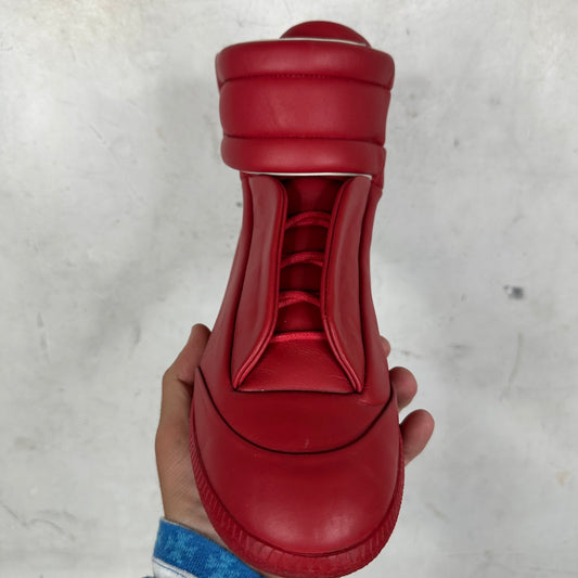 Margiela Red Leather Future Highs