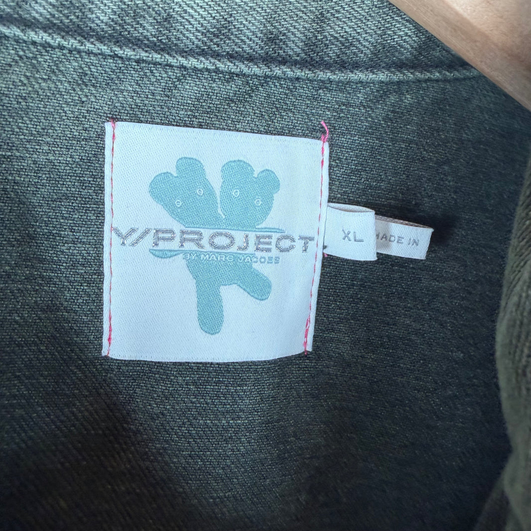 Y/Project Heaven Black Denim Trucker Jacket