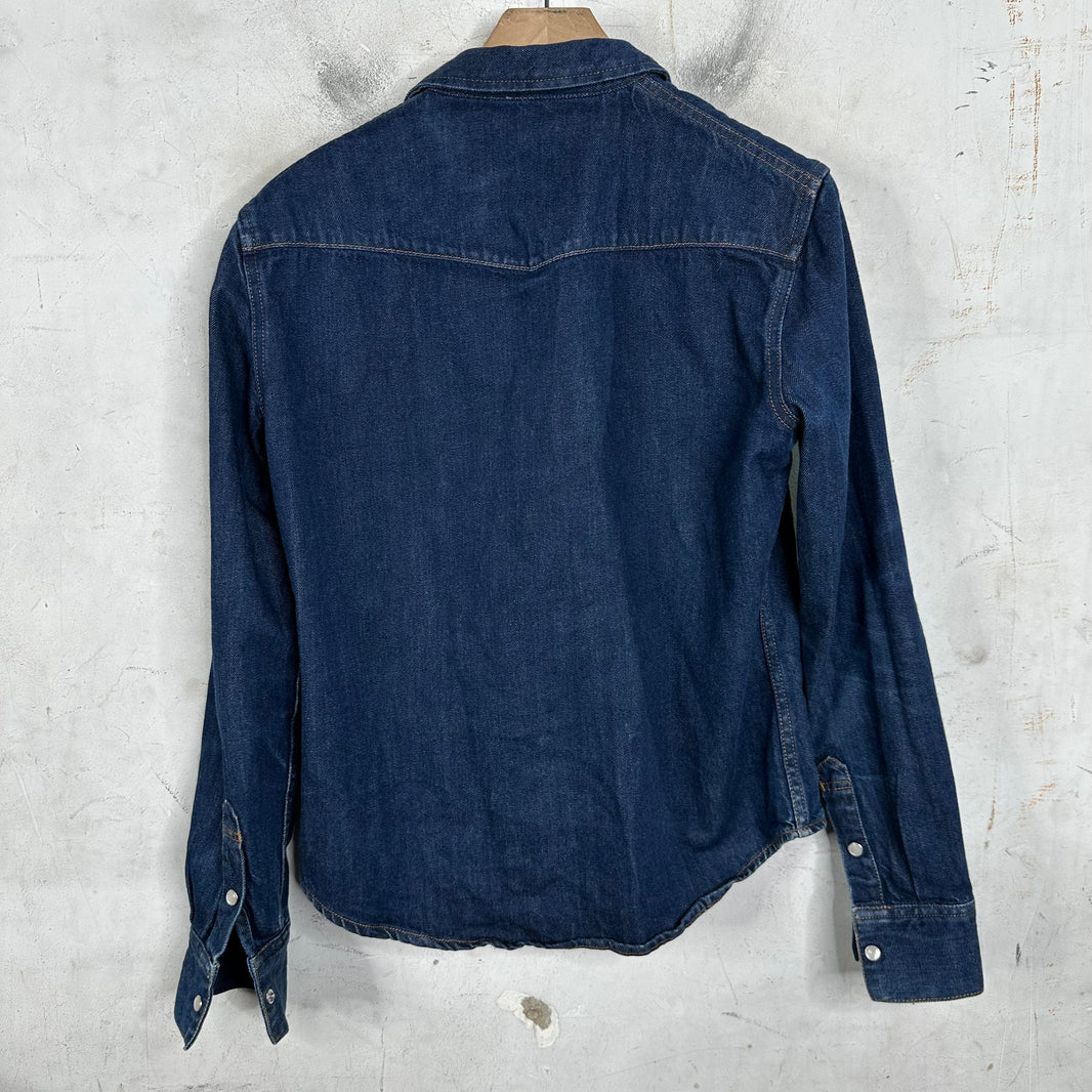 Acne Studios Snap Denim Shirt