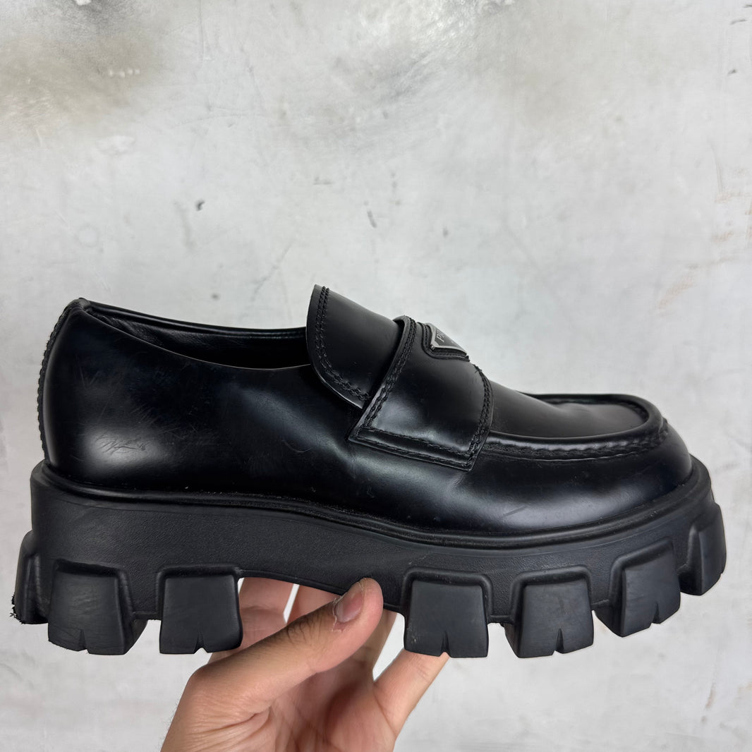 Prada Monolith Loafers