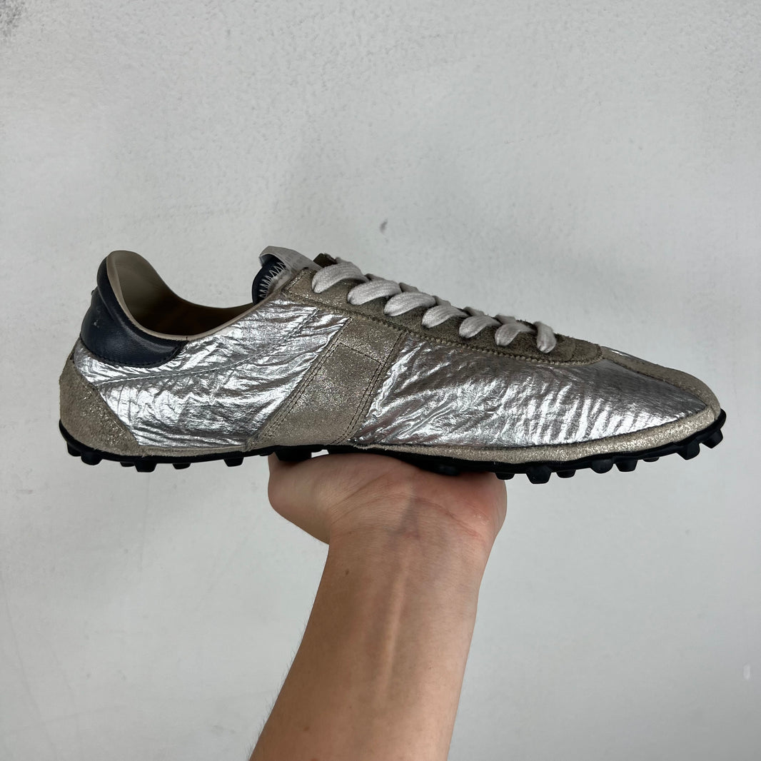 Margiela Silver Sprinter Sneakers