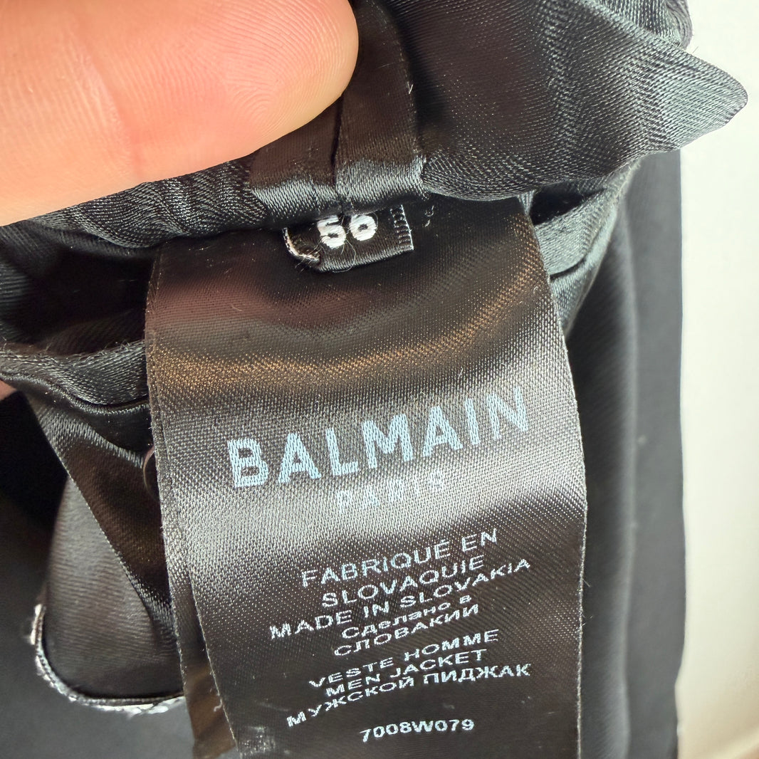 Balmain Double Breasted Blazer Jacket