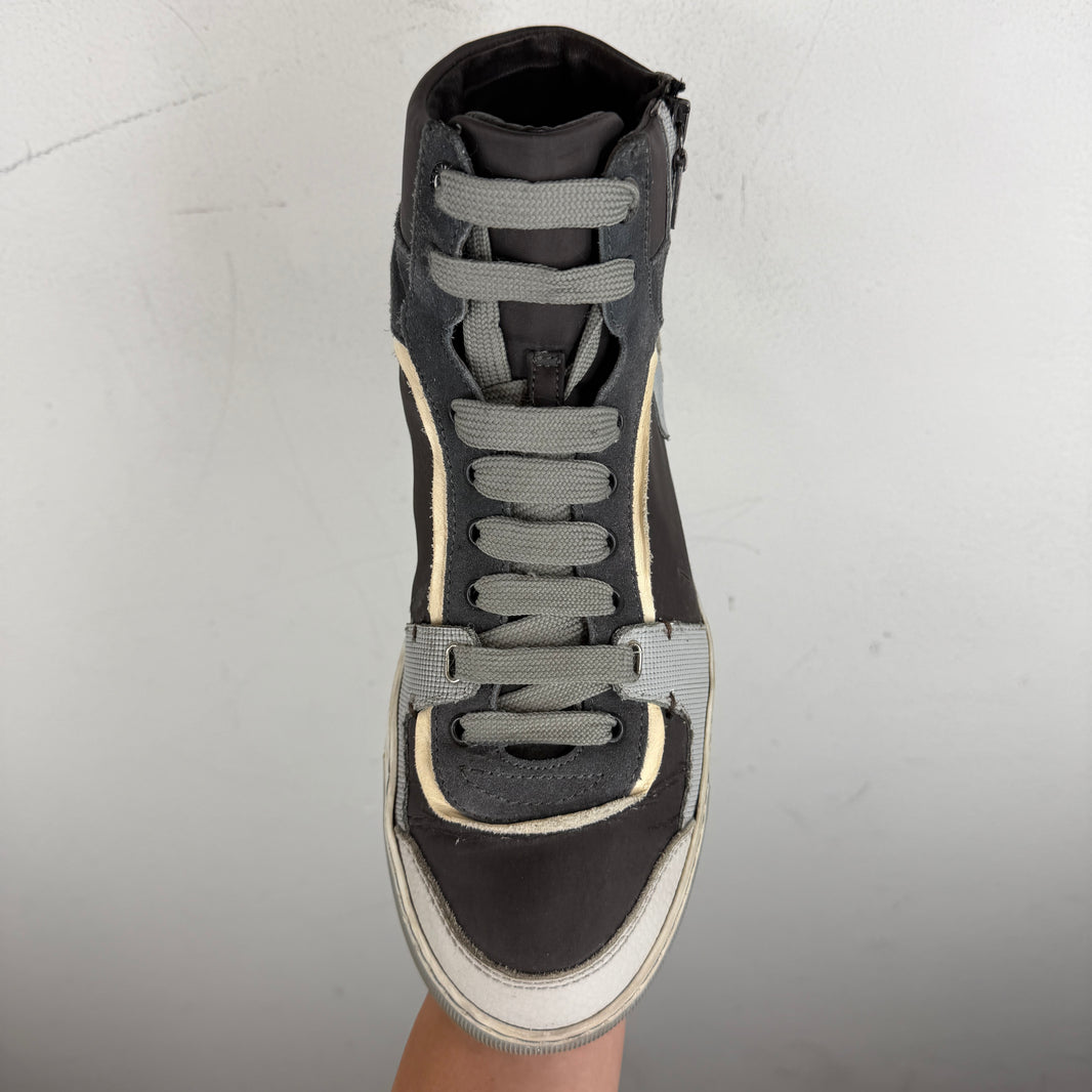 Lanvin Zipper High Top Sneaker