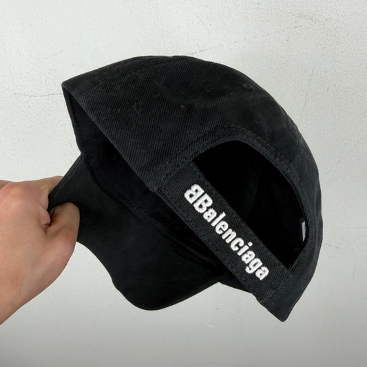 Balenciaga Dubai Black Lion Crest Hat