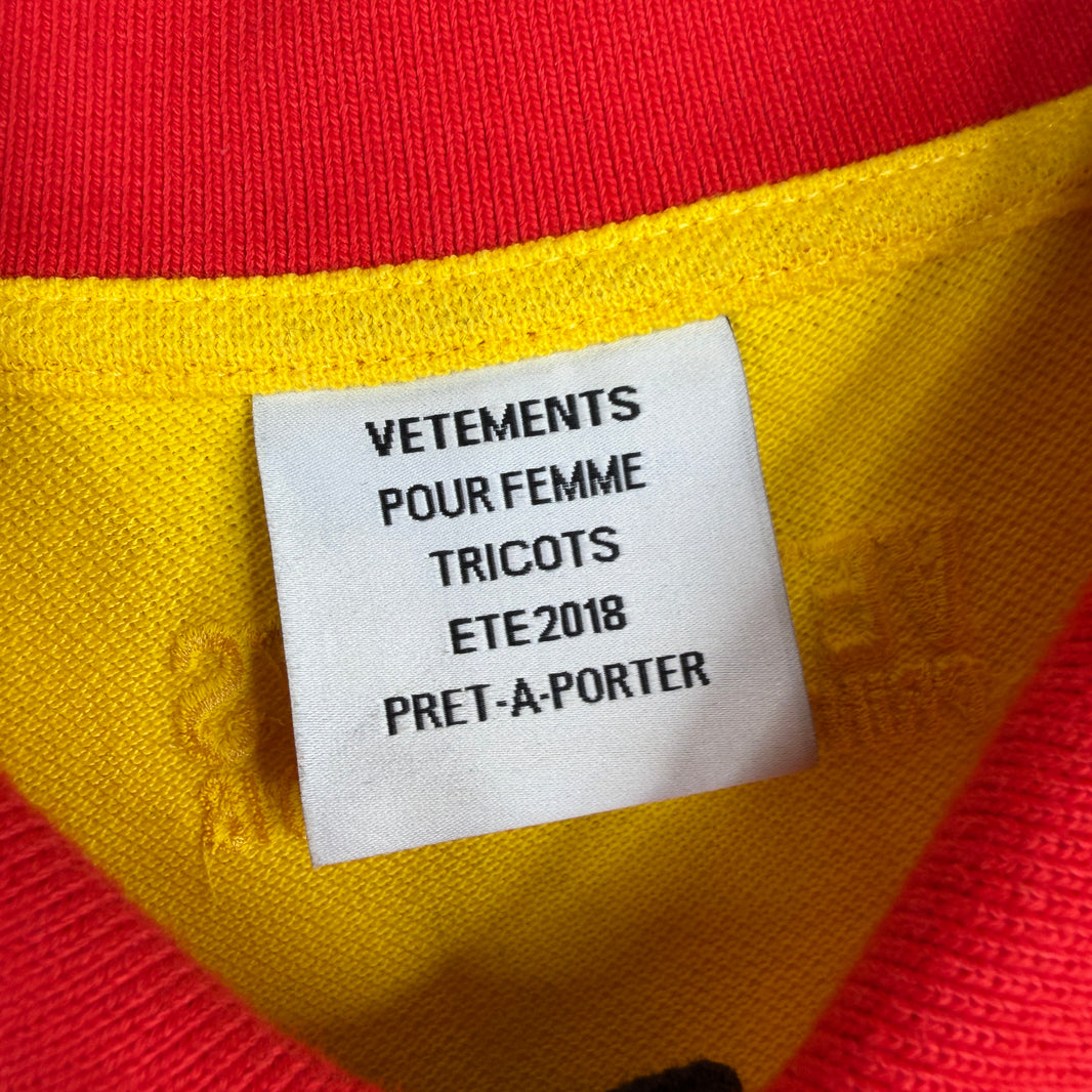 Vetements DHL Polo Shirt