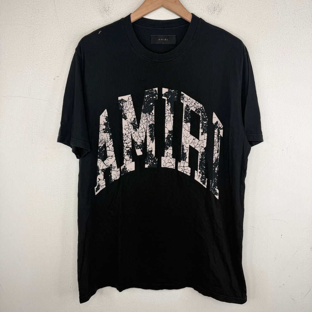 Amiri Cracked Logo T-Shirt