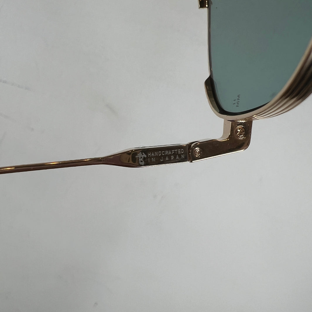 JMM Gold Gonzo Duke Aviator Sunglasses