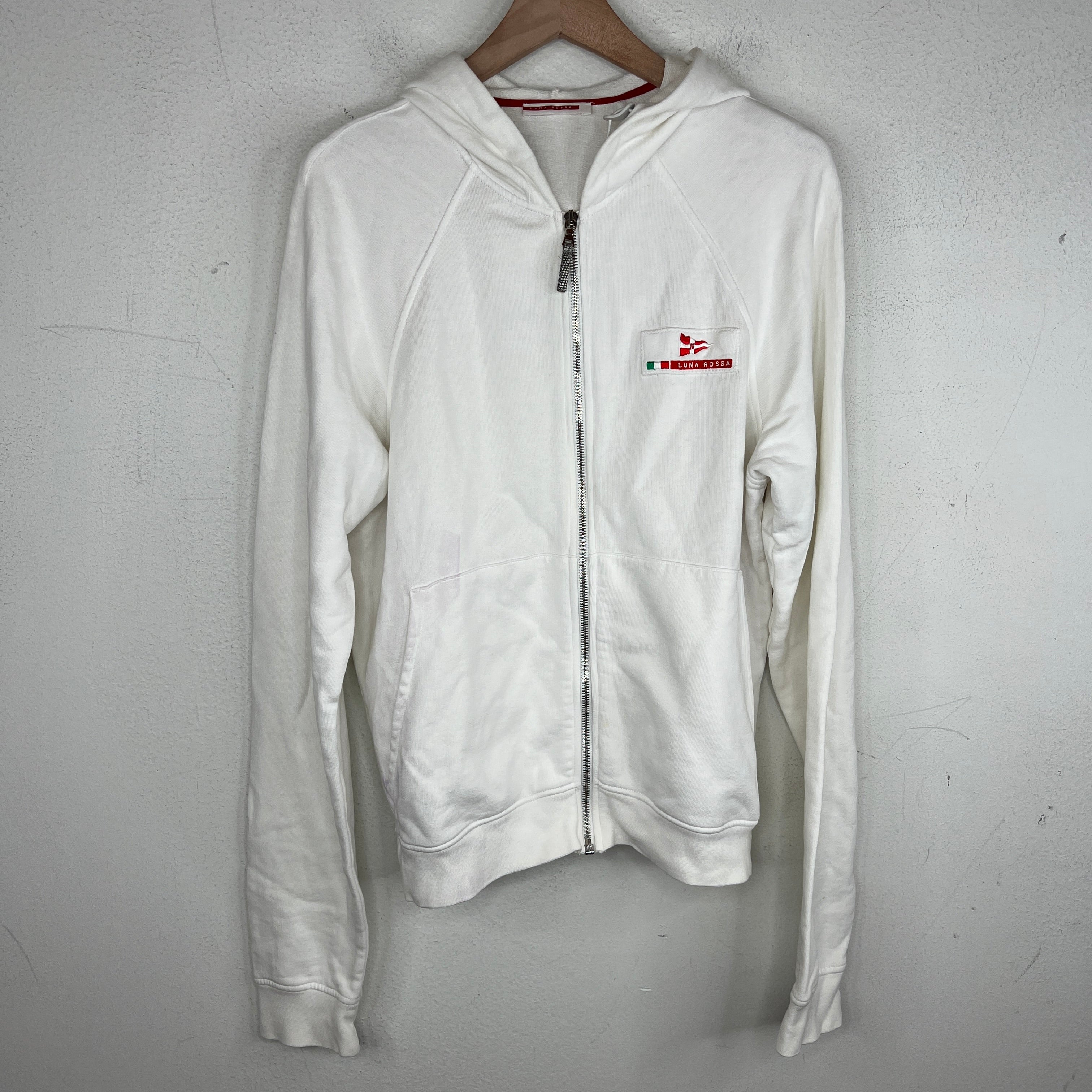 【PRADA LUNA ROSSA】ブルゾン ホワイト ☆セール中 !! a-p-luna-rossa-21-white-