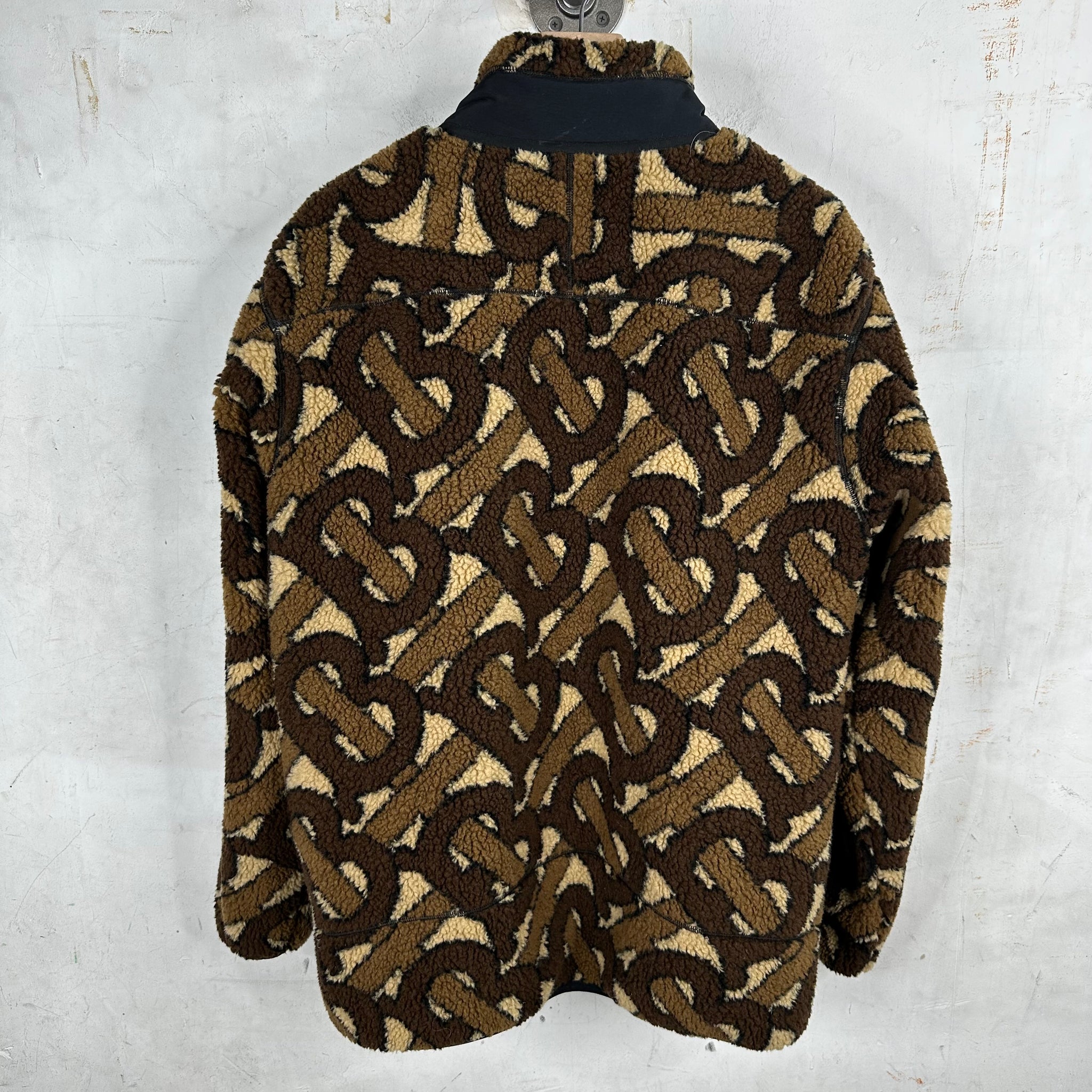 Burberry Monogram Fleece Jacket