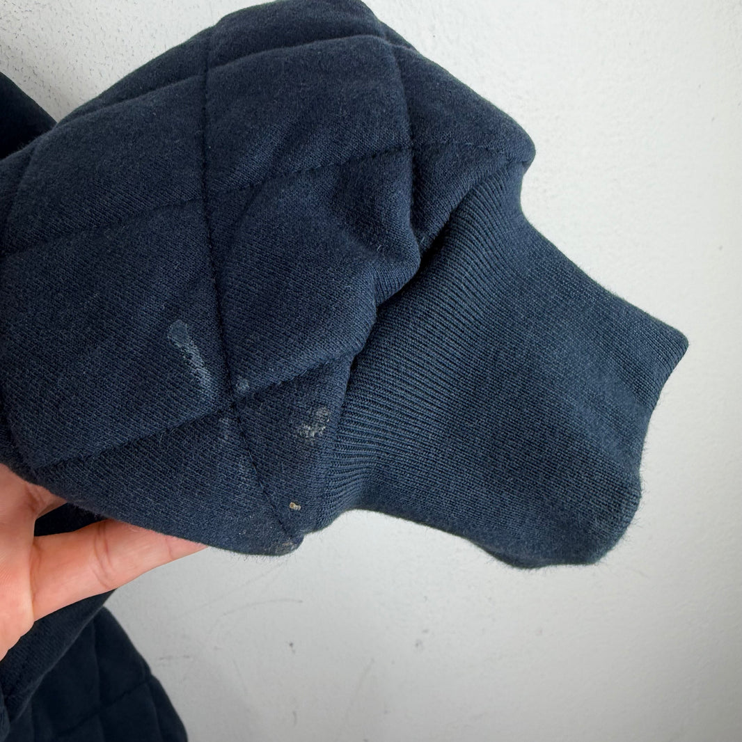 Supreme Quilted Hooded Zip Jacket