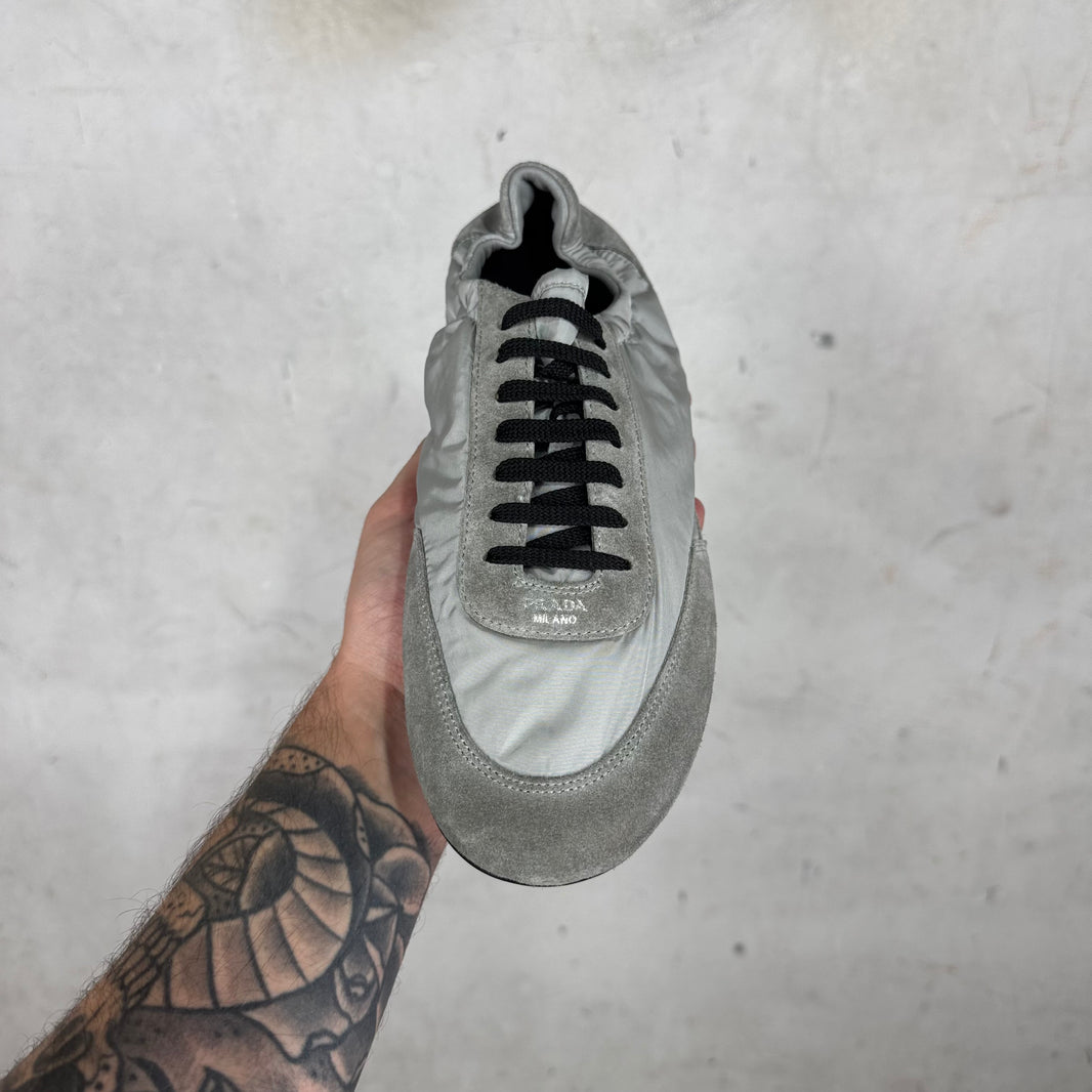 Prada Grey Nylon Collapses