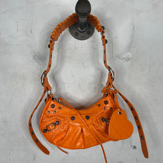 Balenciaga Orange Mini Cagole Bag