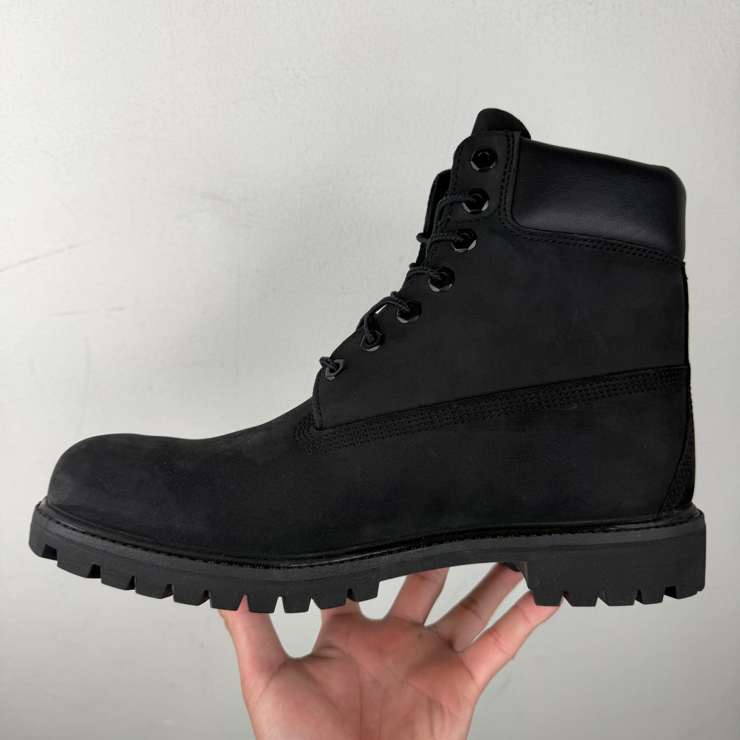 Timberland 6 Inch Black Boots