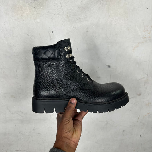 Bottega Veneta Black Haddock Boots