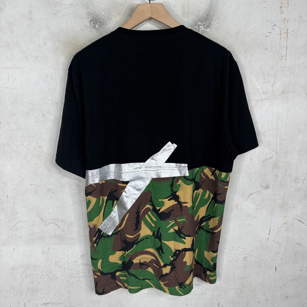 Martine Rose Tape AW Logo Hybrid T-Shirt