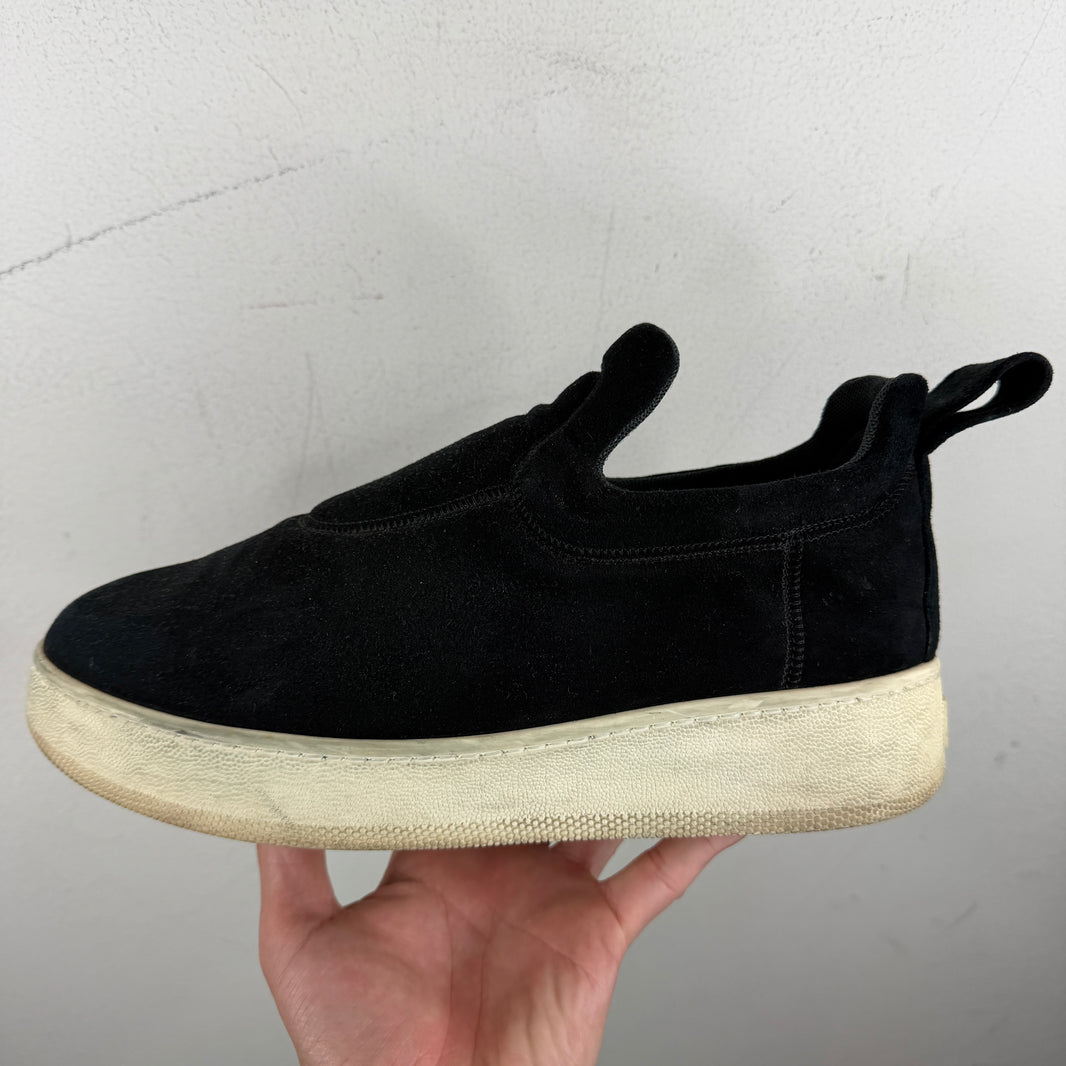 Celine Black Slip On Sneakers