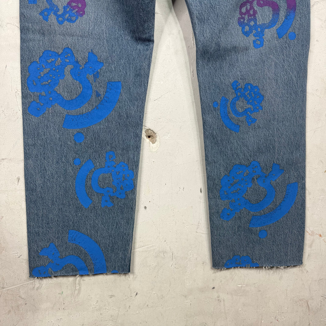 Levi's x Denim Tears x Bstroy Blue Jeans