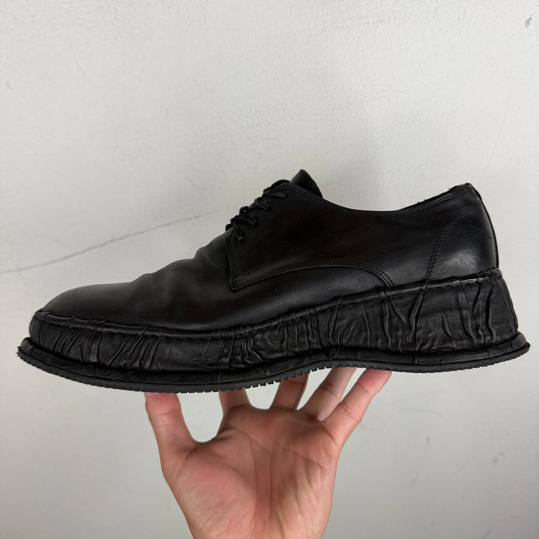 Guidi 792F Wrinkled Sole Derbies
