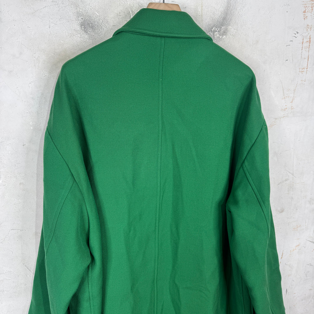 Valentino Runway Buttonless Long Coat