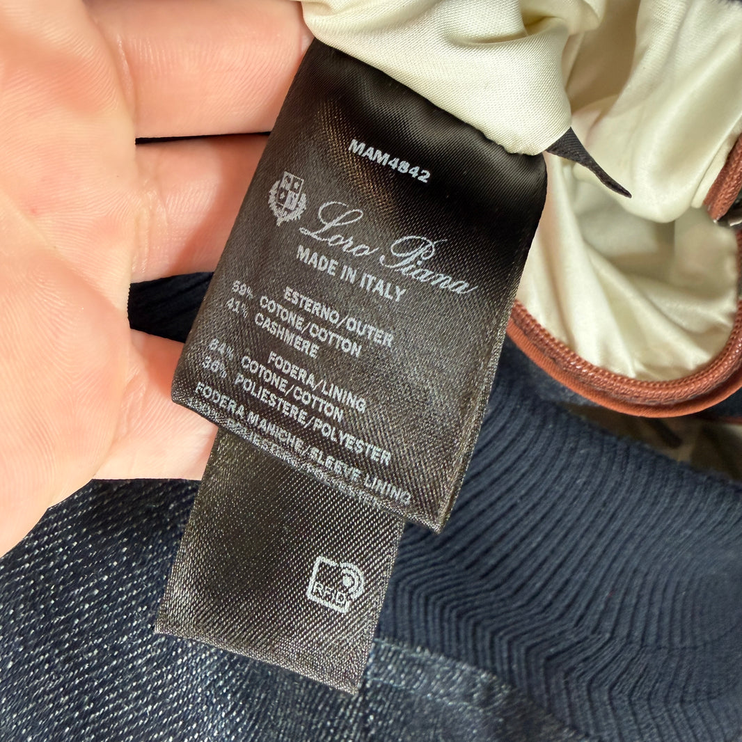 Loro Piana Denim Bomber Jacket
