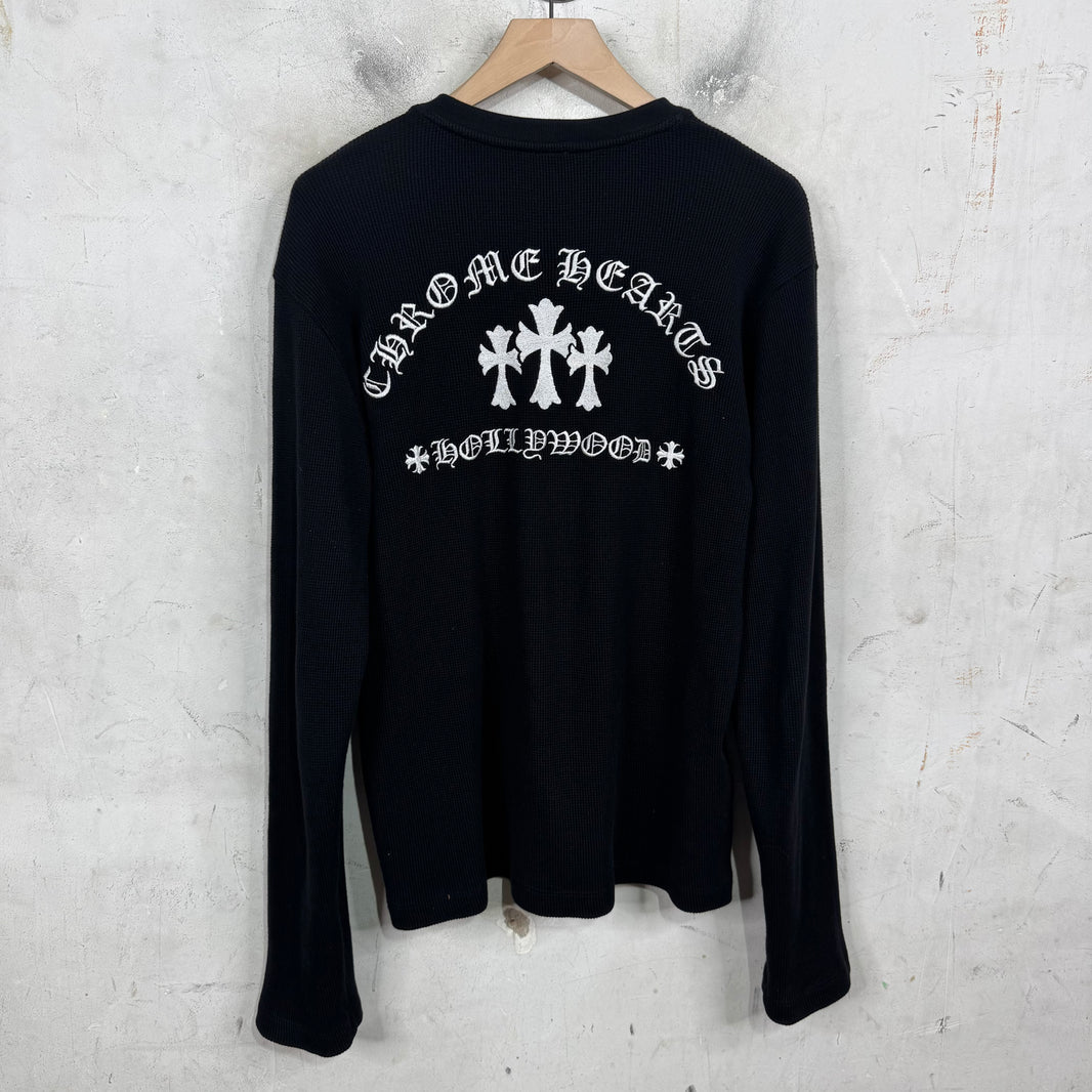 Chrome Hearts King Taco Henley Thermal