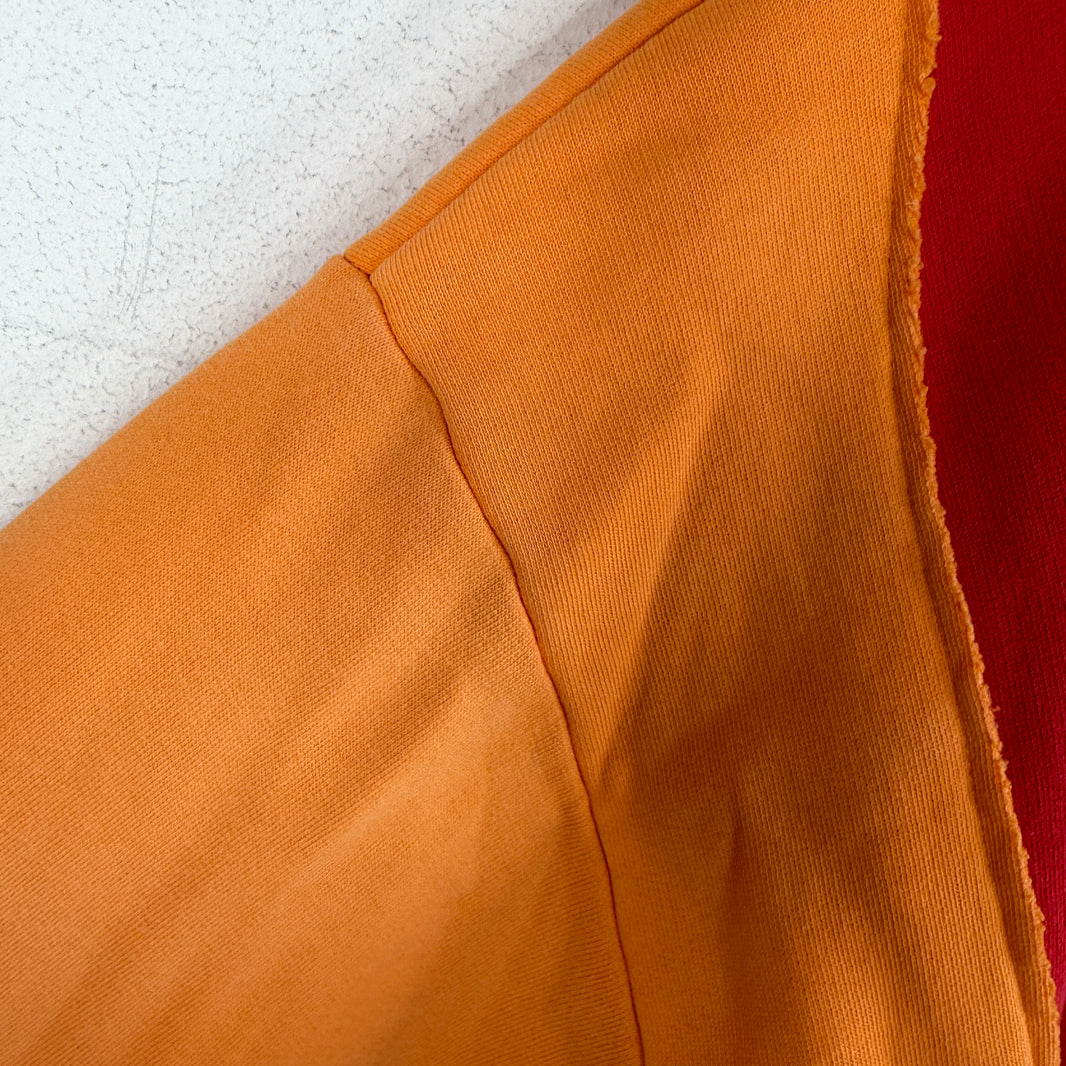ERL Red/Orange Swirl Pullover Hoodie