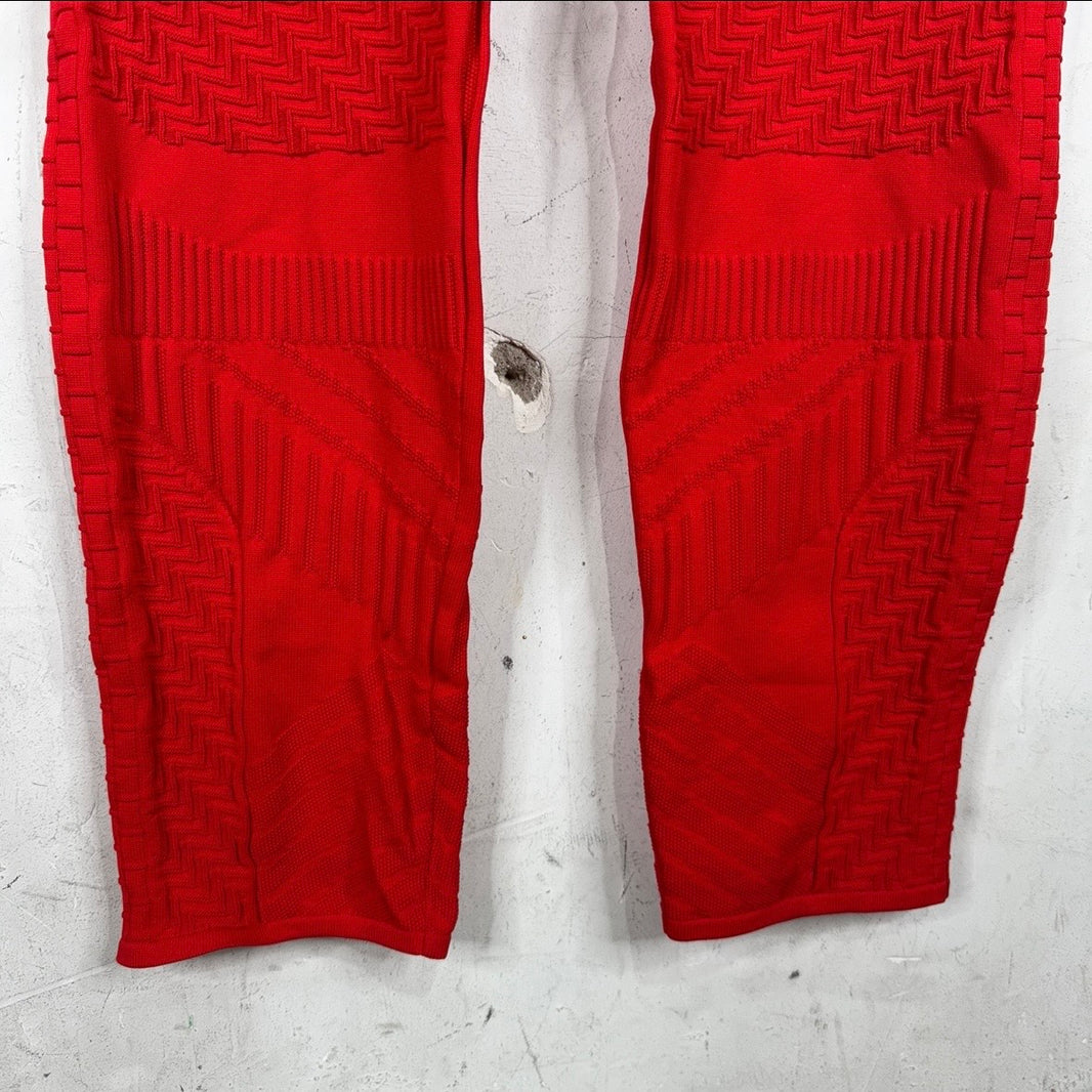 Prada Red Knit Pants