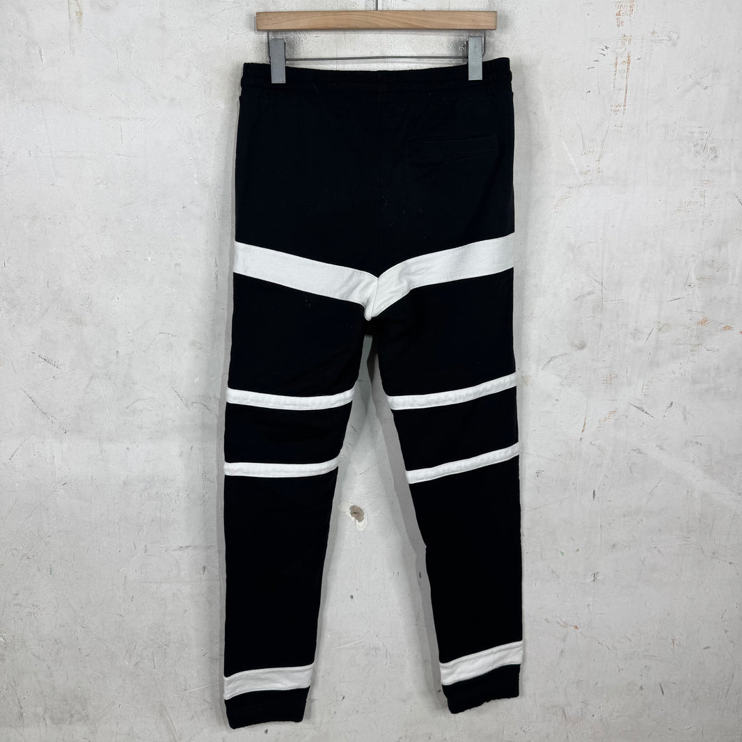 Hood By Air Striped Prisoner Sweatpants