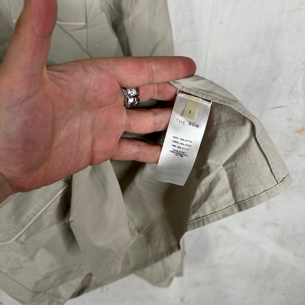 The Row Beige Pajama Shirt
