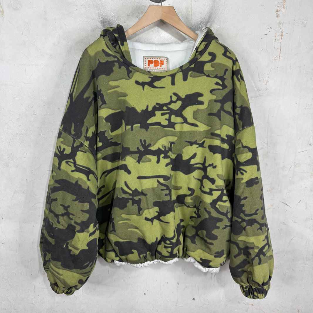 PDFCHANNEL Camo Padded Hoodie
