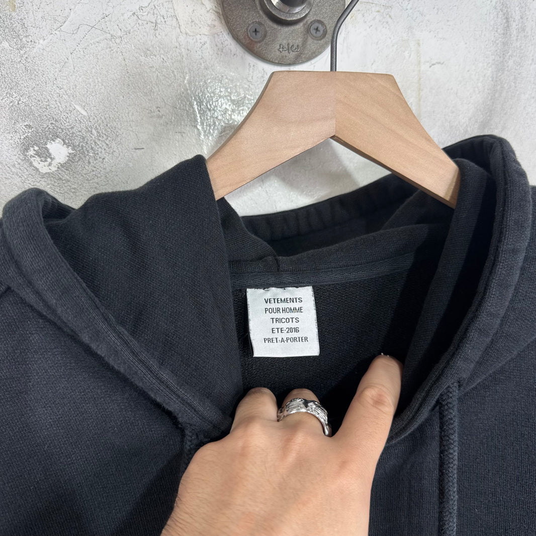 Vetements Oversized Champion Parody Hoodie