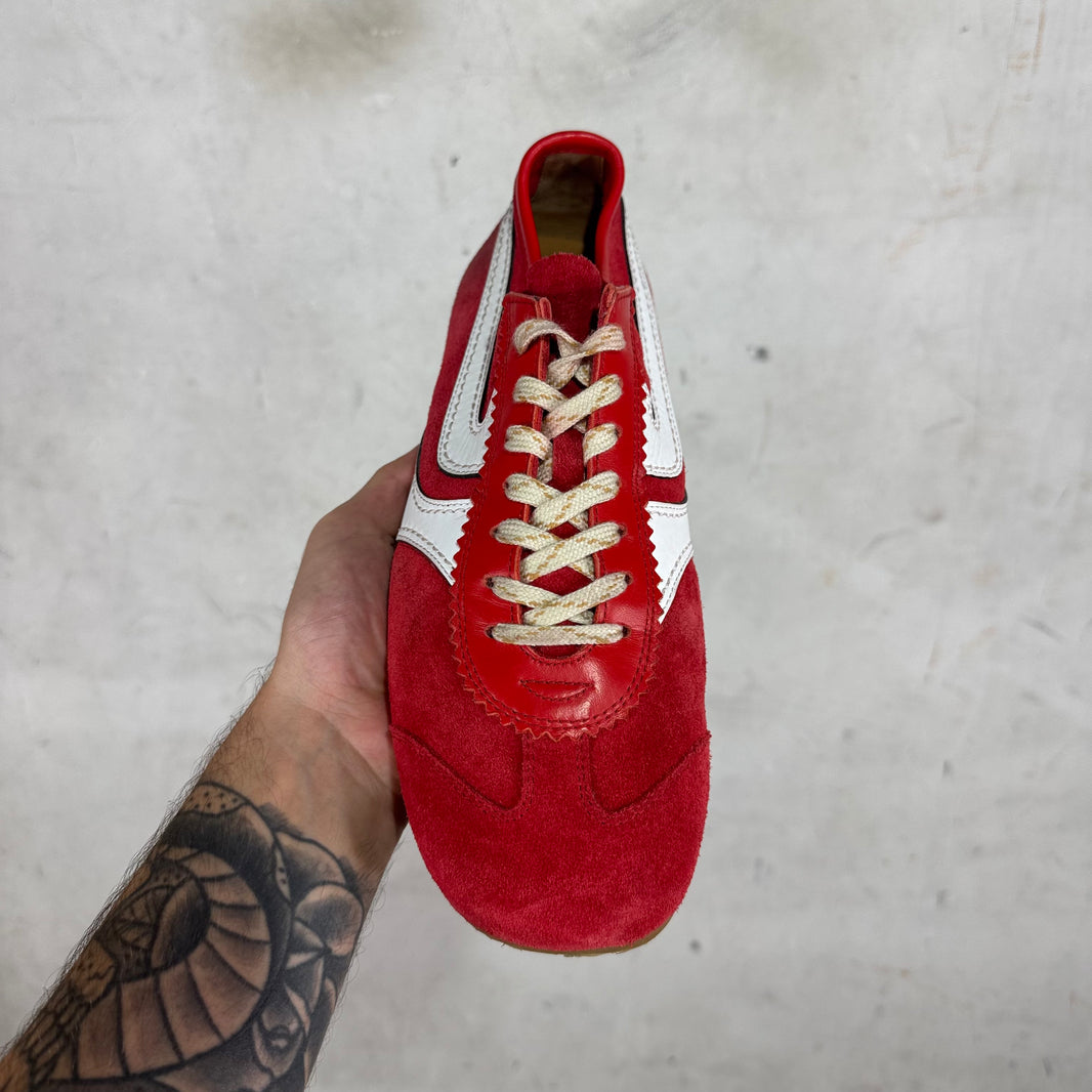 Dries Van Noten Red Driver Sneakers