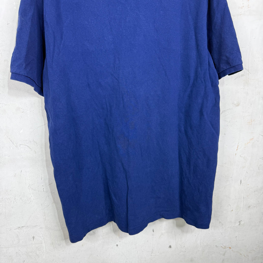 Ralph Lauren Blue White Big Horse S/S Polo