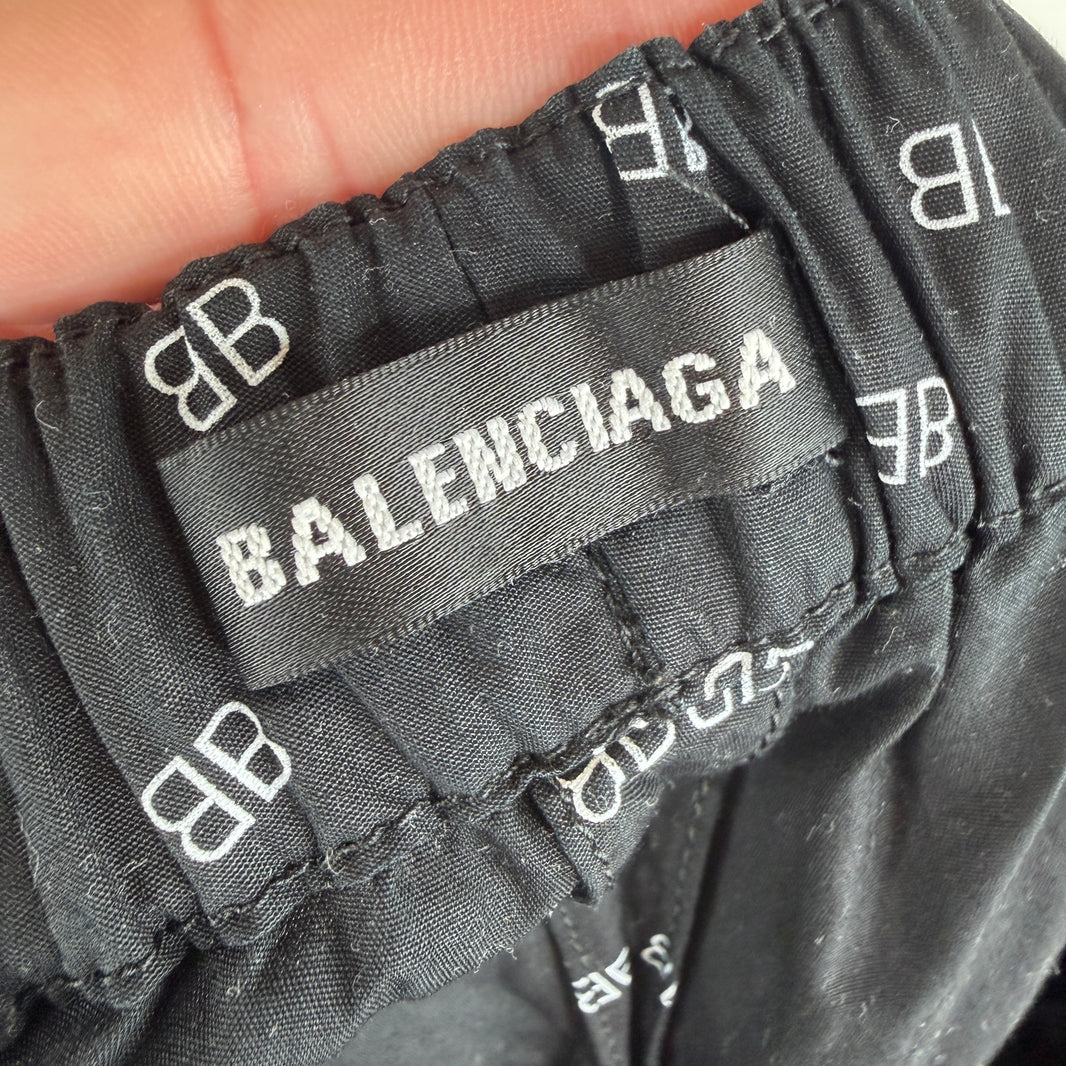 Balenciaga BB Monogram Shorts