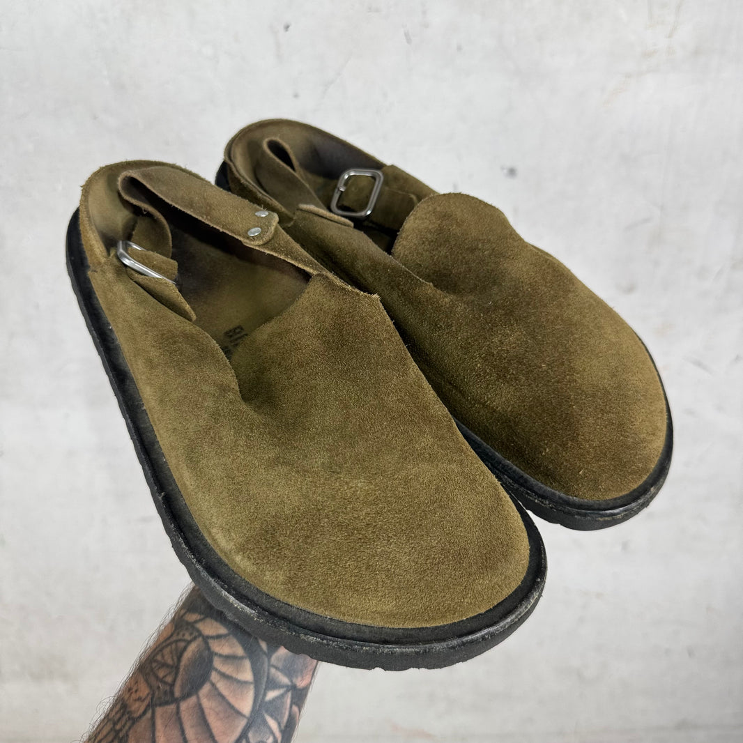 Jil Sander x Birkenstock Suede Mules