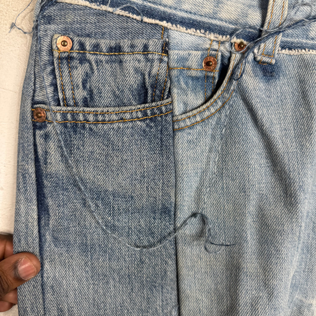 Vetements Rebuilt Blue Levis Jeans
