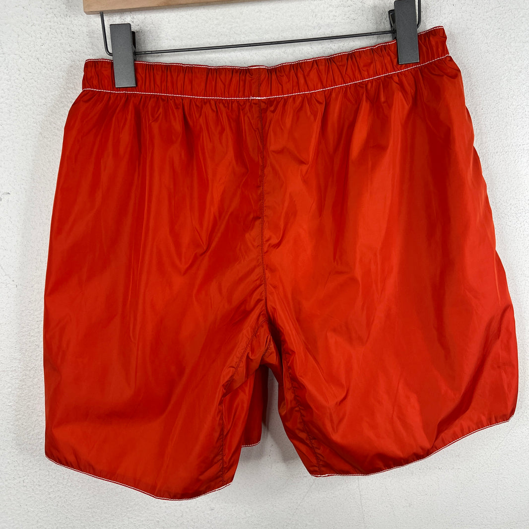 Prada  Reversible Plaid Printed Swim Shorts